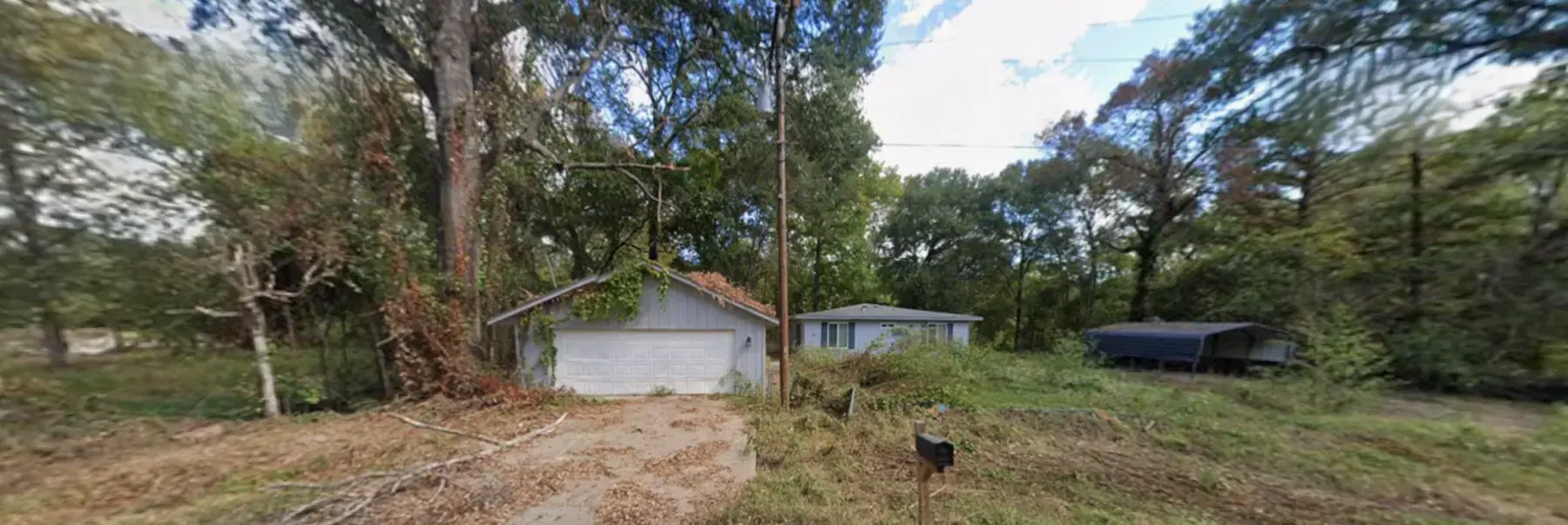 Residential property before demolition